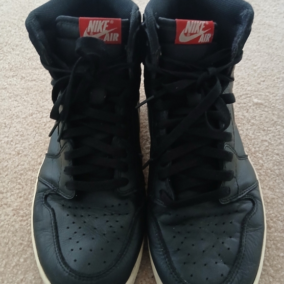 Nike Jordan Shoes Black Retro 1 High OG "Yin Yang" Size 11.   FL - Picture 4 of 10